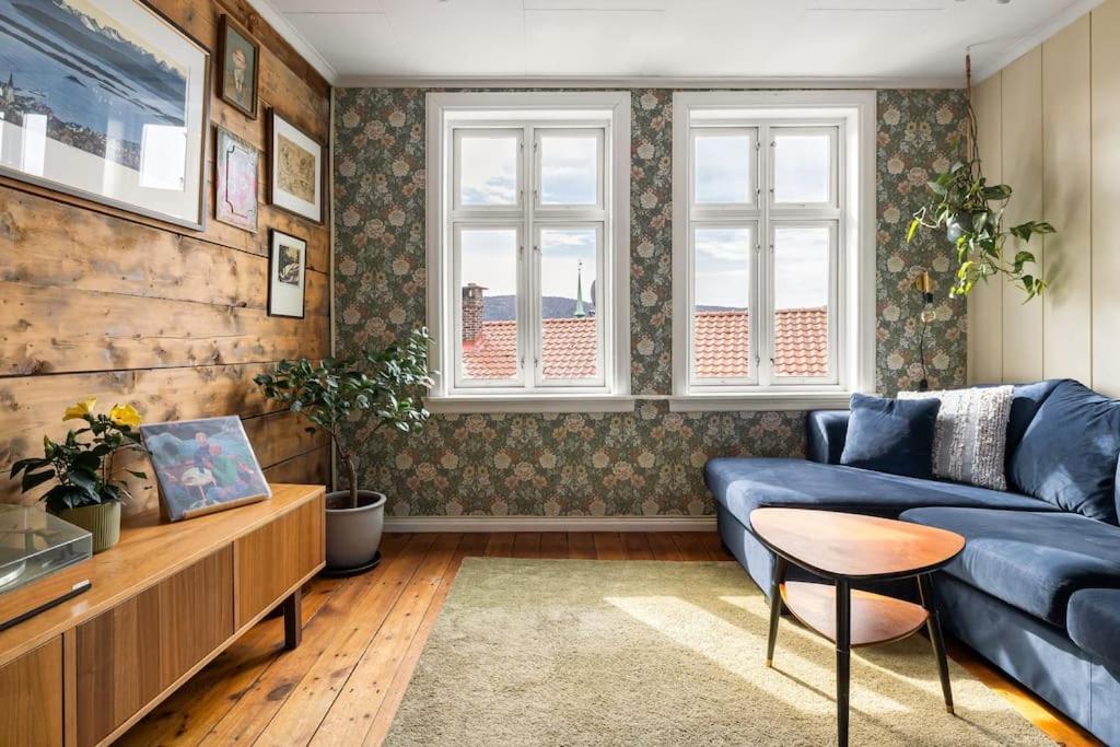 Det Lille Rode Huset Ved Floibanen Villa Bergen Exterior photo
