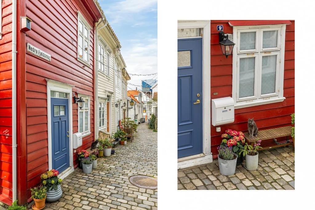 Det Lille Rode Huset Ved Floibanen Villa Bergen Exterior photo